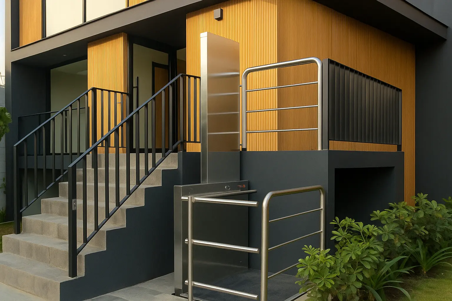 Ascensor residencial instalado por Solvae en Lima